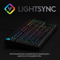 Геймърска клавиатура Logitech G Pro TKL GX Clicky Blue - 920-009392