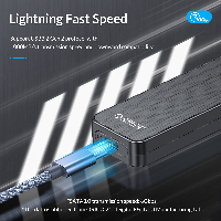 Външна кутия Orico HM2-G2-BK Storage Case M.2 NVMe M-key 10Gbps USB 3.1 Type-C