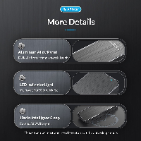 Външна кутия Orico HM2-G2-BK Storage Case M.2 NVMe M-key 10Gbps USB 3.1 Type-C