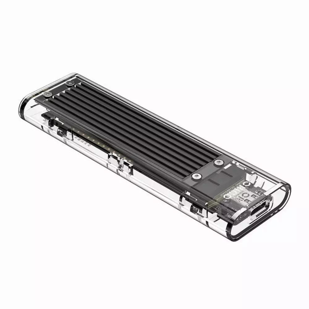 Външна кутия Orico TCM2-C3-BK Storage Case M.2 NVMe M-key USB 3.1 Type-C