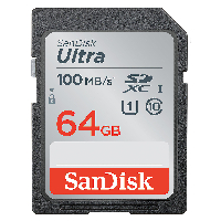 Карта памет SanDisk Ultra 64GB SDXC Memory Card - SDSDUNB-064G-GN6IN