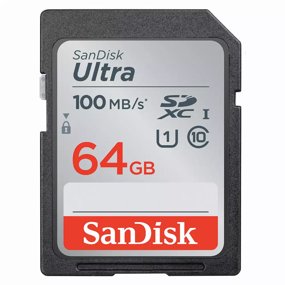 Карта памет SanDisk Ultra 64GB SDXC Memory Card - SDSDUNB-064G-GN6IN