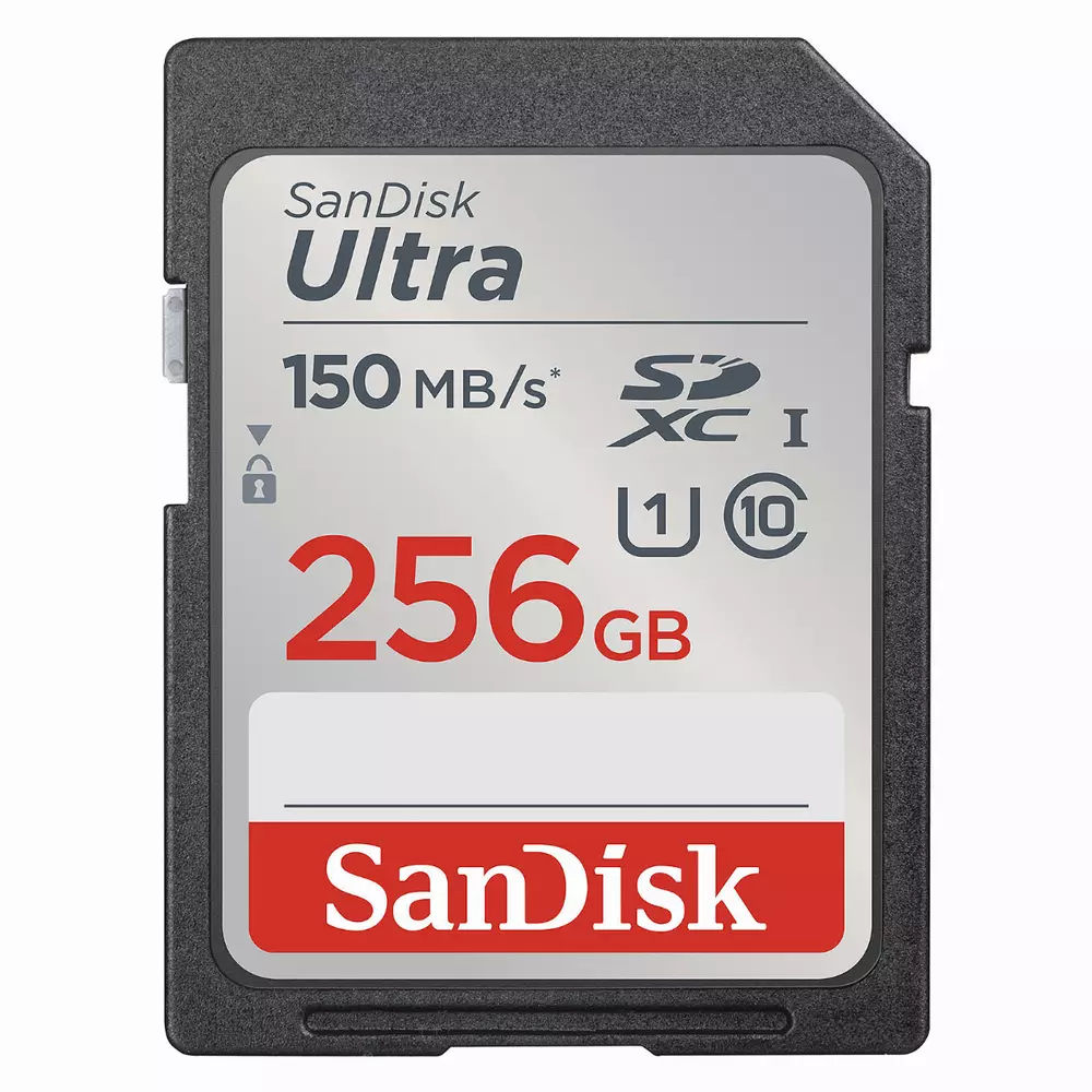 Карта памет SanDisk Ultra SDXC 256GB UHS-I U1 150 MB/s - SDSDUNC-256G-GN6IN