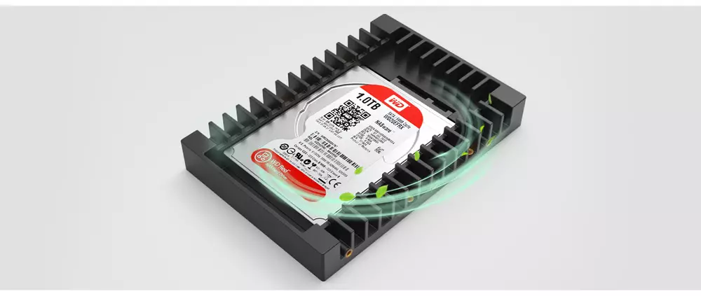 Orico кади за харддиск HDD Caddy 2.5-to-3.5 inch - 1125SS-V1-BK-BP