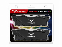 Памет Team Group T-Force Delta RGB Black 16GB (2x8GB) DDR4 3600MHz CL18 - TF3D416G3600HC18JDC01