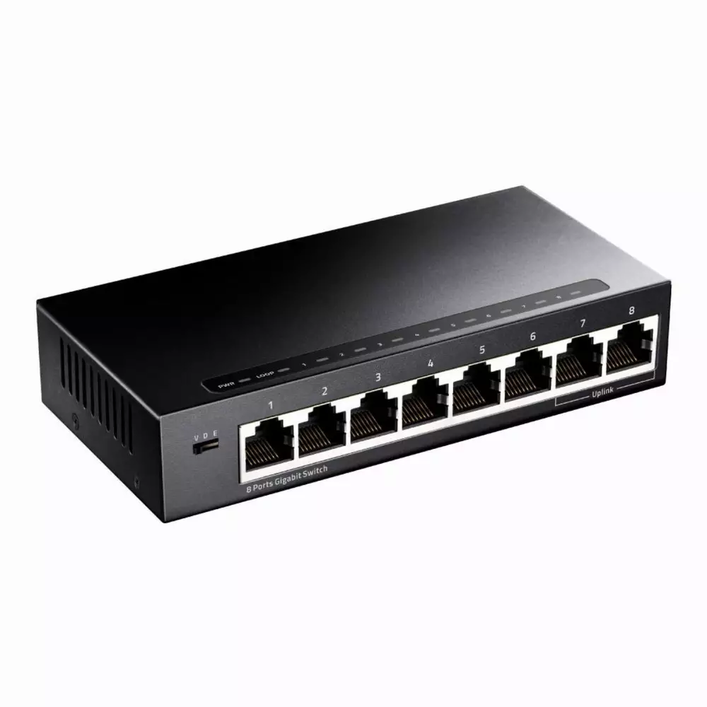 Суич Cudy GS108 8 портов Gigabit