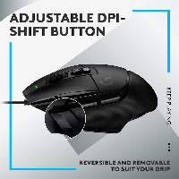 Геймърска мишка Logitech G502 X optical Gaming Mouse Black - 910-006138