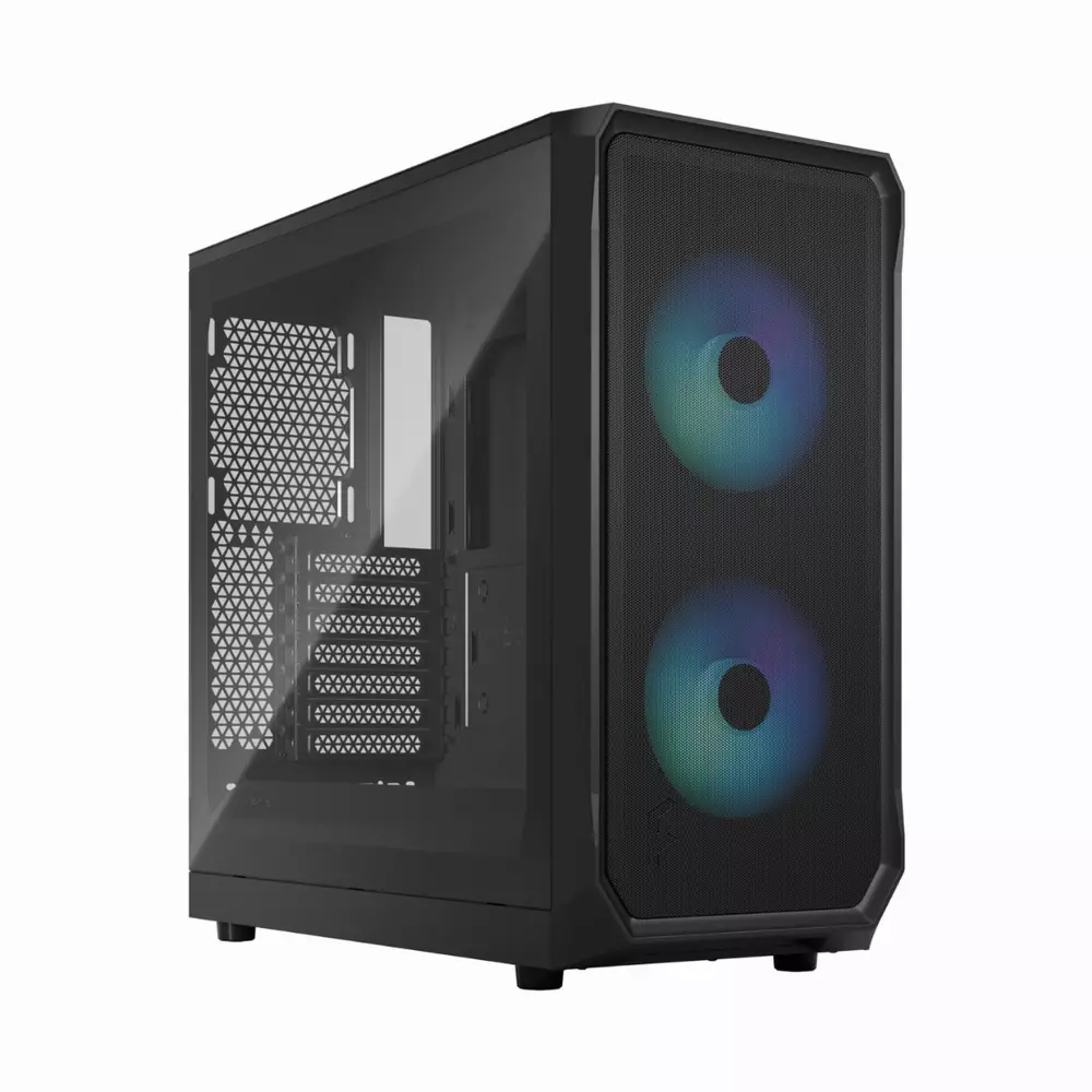 Кутия Fractal Focus 2 RGB Black TG Clear Tint - FD-C-FOC2A-03