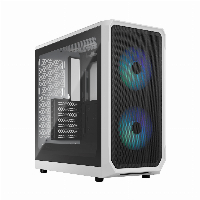 Кутия Fractal Focus 2 RGB White TG Clear Tint - FD-C-FOC2A-04