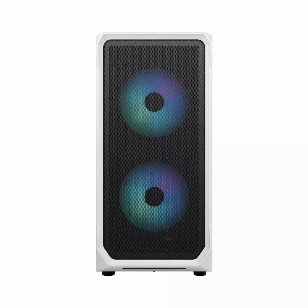 Кутия Fractal Focus 2 RGB White TG Clear Tint - FD-C-FOC2A-04
