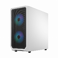 Кутия Fractal Focus 2 RGB White TG Clear Tint - FD-C-FOC2A-04