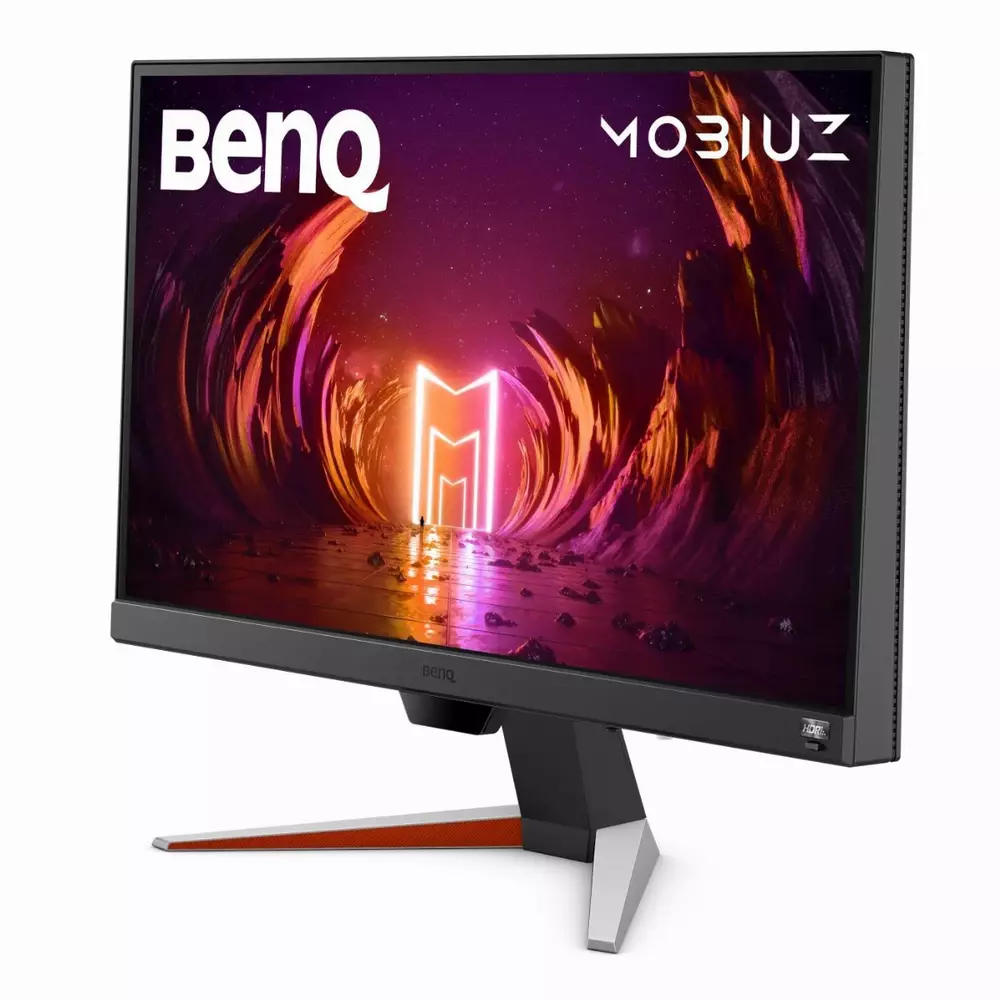 Монитор BenQ EX240N MOBIUZ  23.8", VA, FHD 1920x1080, 165Hz, 1ms, AMD FreeSync Premium, Черен