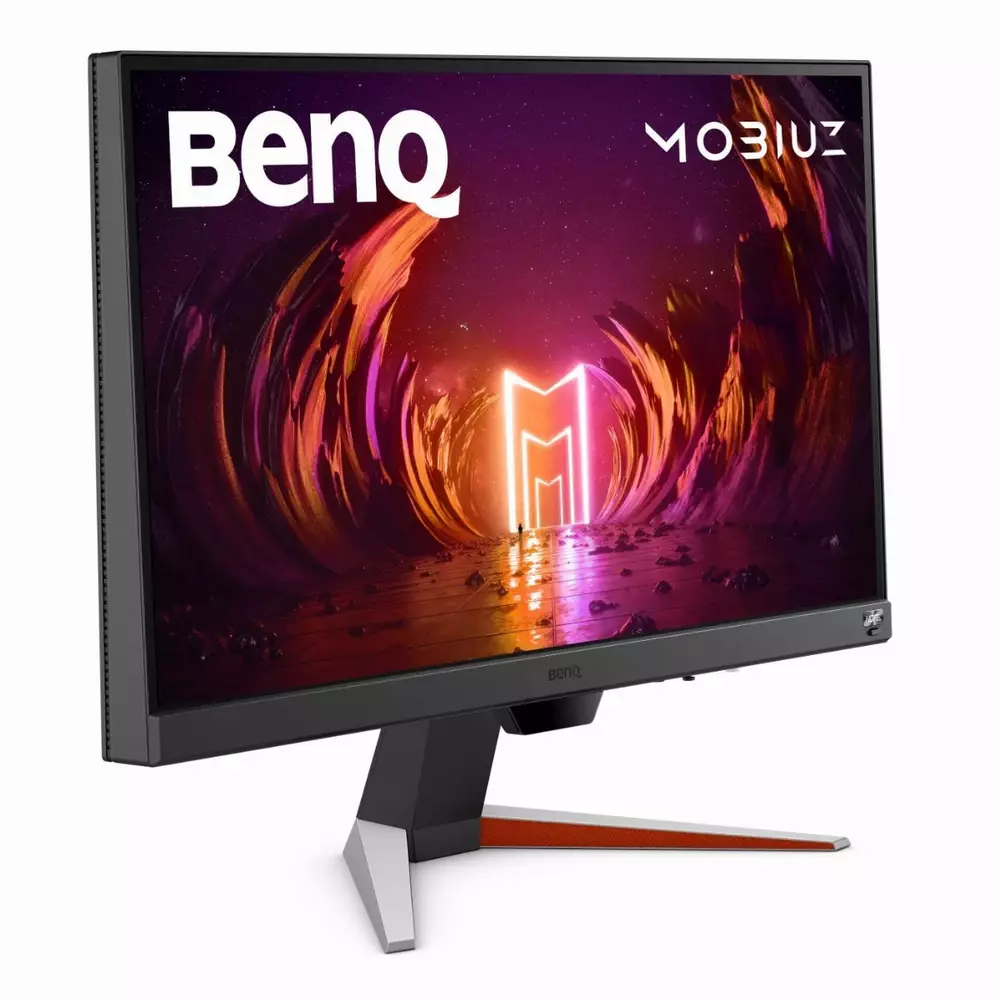 Монитор BenQ EX240N MOBIUZ  23.8", VA, FHD 1920x1080, 165Hz, 1ms, AMD FreeSync Premium, Черен