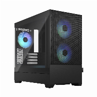 Кутия Fractal Pop Mini Air RGB Black TG Clear - FD-C-POR1M-06