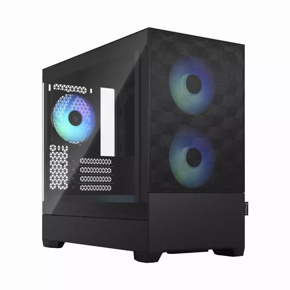 Кутия Fractal Pop Mini Air RGB Black TG Clear - FD-C-POR1M-06