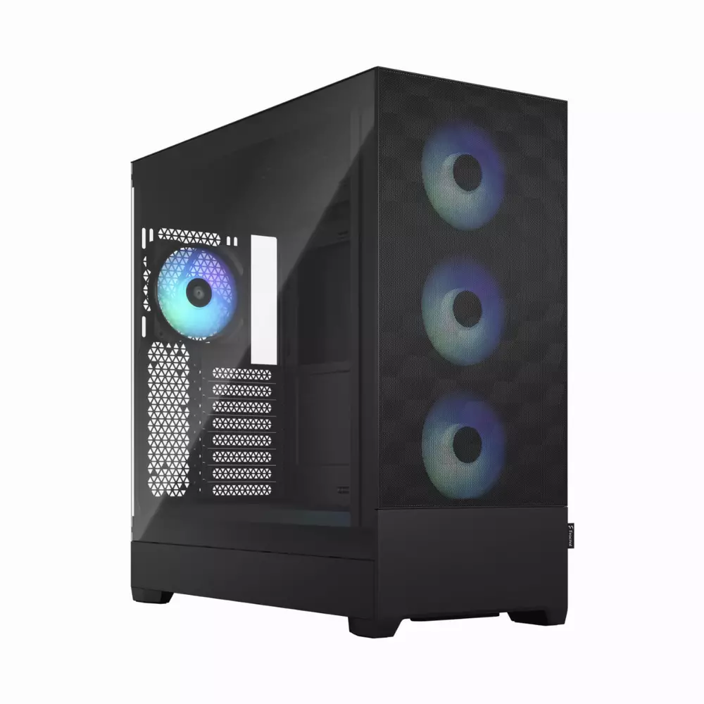 Кутия Fractal Pop XL Air RGB Black TG Clear Tint - FD-C-POR1X-06