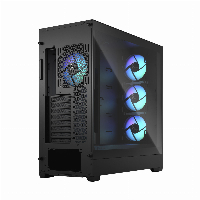 Кутия Fractal Pop XL Air RGB Black TG Clear Tint - FD-C-POR1X-06