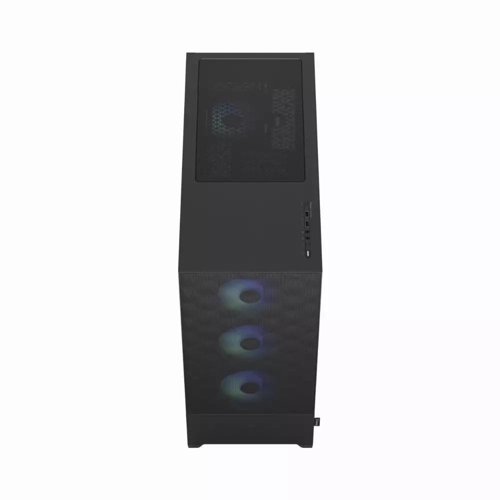Кутия Fractal Pop XL Air RGB Black TG Clear Tint - FD-C-POR1X-06