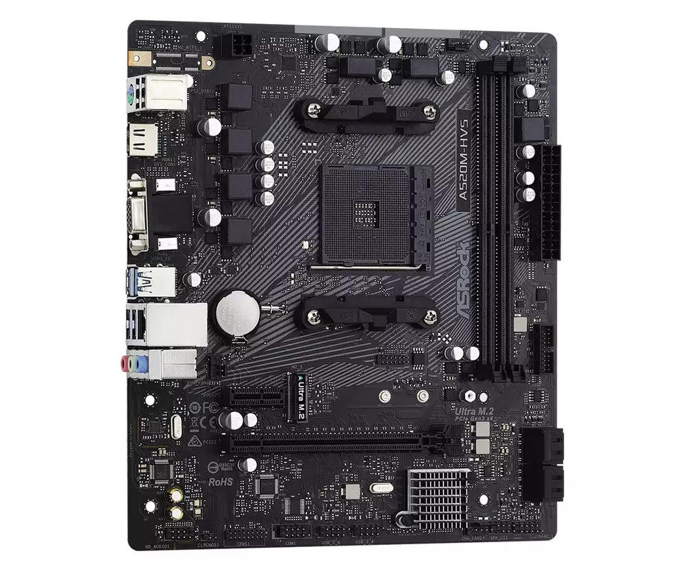 Дънна платка ASRock A520M-H AM4