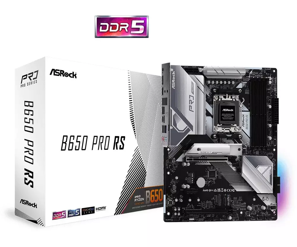 Дънна платка ASROCK B650 Pro RS AM5