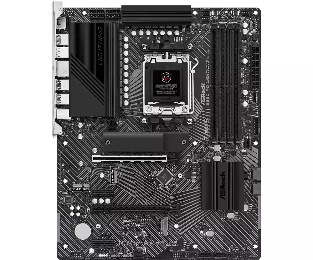 Дънна платка ASROCK B650 PG Lightning AM5