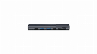 Мултипортов адаптер Rapoo UCM-2003, 7 в 2, USB-A, USB-C, HDMI, SD/MicroSD, Черен
