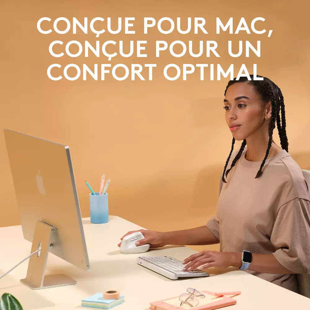 Мишка Logitech Lift for Mac Vertical Ergonomic Mouse - 910-006477