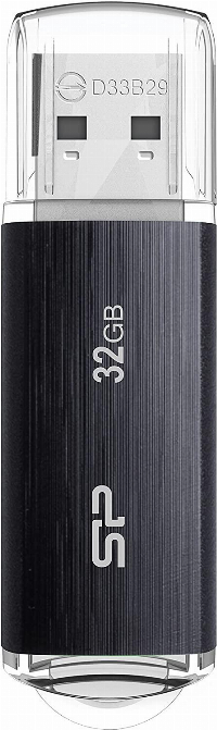USB памет SILICON POWER Blaze B02 32GB USB 3.2 Gen 1 Black