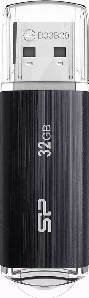 USB памет SILICON POWER Blaze B02 32GB USB 3.2 Gen 1 Black