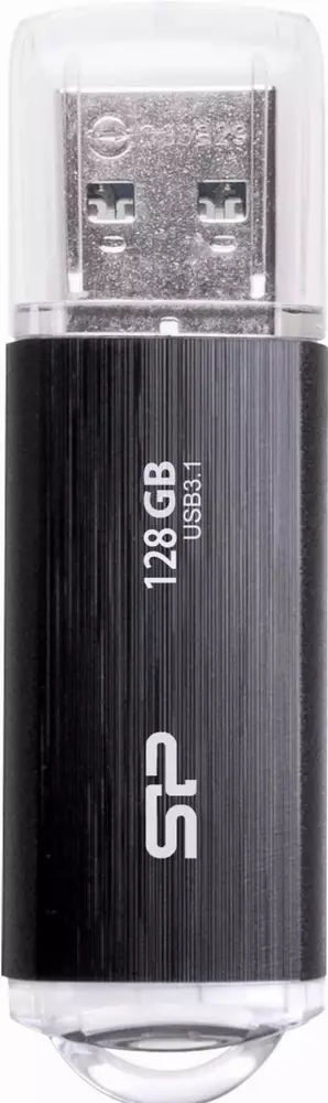 USB памет SILICON POWER Blaze B02 128GB USB 3.2 Gen 1 Black