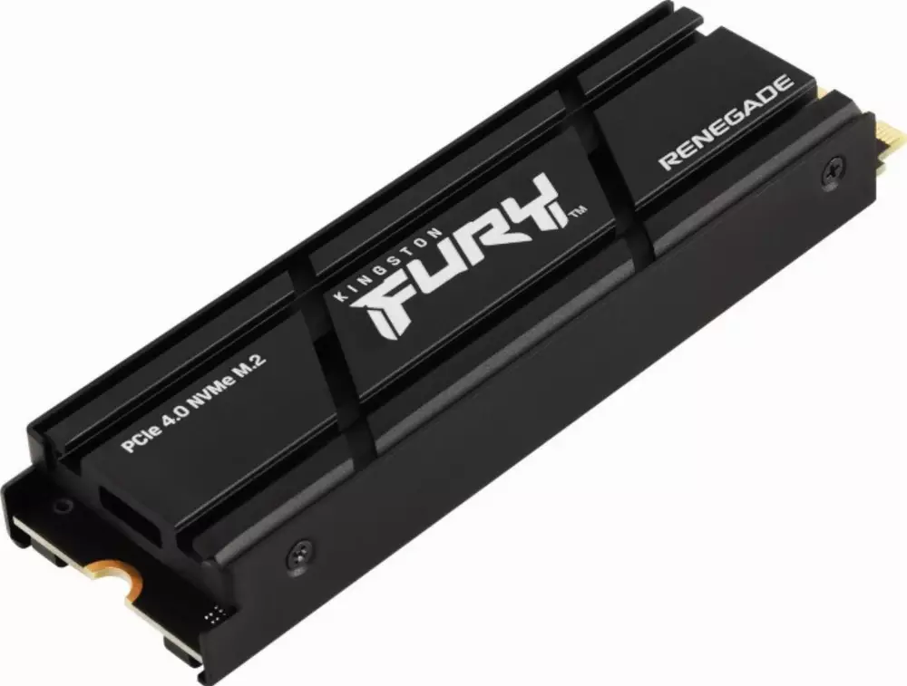 Диск SSD Kingston Fury Renegade 1TB M.2 2280 PCIe 4x4 Heatsink- SFYRSK/1000G