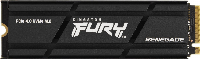 Диск SSD Kingston Fury Renegade 1TB M.2 2280 PCIe 4x4 Heatsink- SFYRSK/1000G