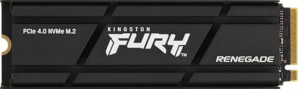 Диск SSD Kingston Fury Renegade 1TB M.2 2280 PCIe 4x4 Heatsink- SFYRSK/1000G