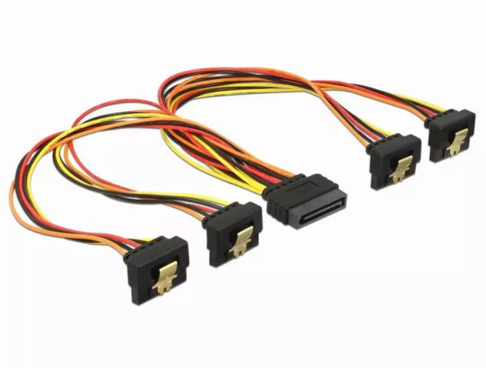Кабел Power SATA - 4 x SATA 15 Pin, 30cm