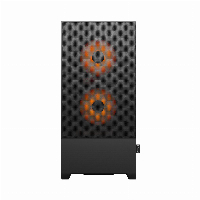 Кутия Fractal Pop Air RGB Orange Core TG Clear - FD-C-POR1A-05
