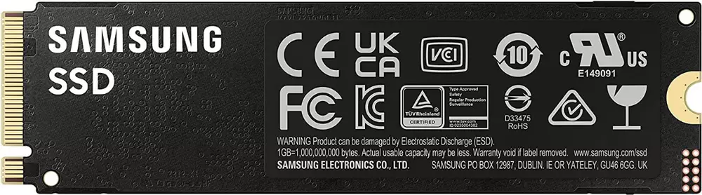 Диск SSD SAMSUNG 990 PRO 2TB M.2 2280 NVMe PCIe Gen 4.0 x4 - MZ-V9P2T0BW