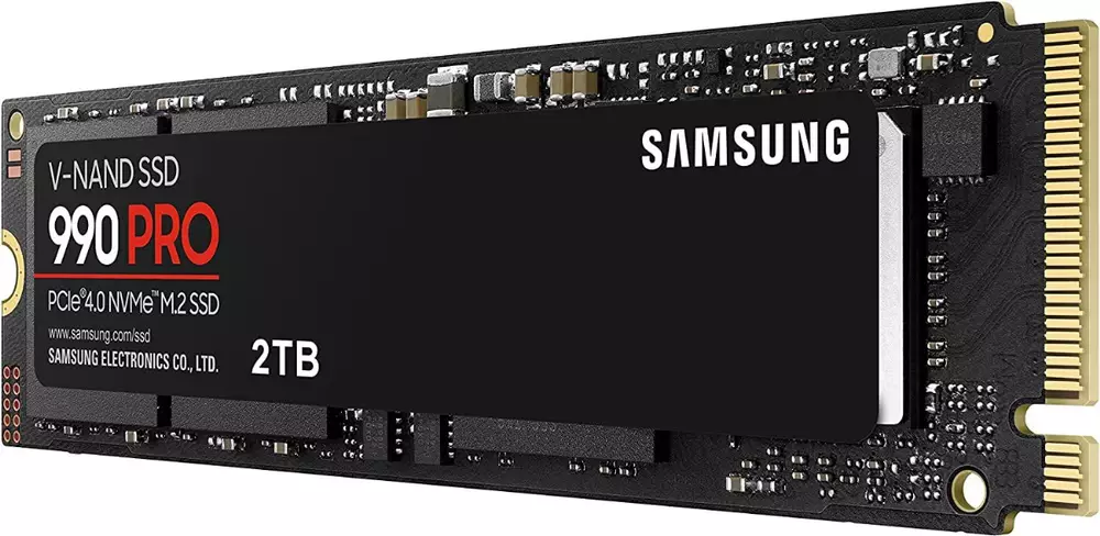 Диск SSD SAMSUNG 990 PRO 2TB M.2 2280 NVMe PCIe Gen 4.0 x4 - MZ-V9P2T0BW
