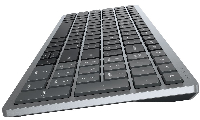 Клавиатура Dell KB740 Compact Multi-Device Wireless Keyboard US International
