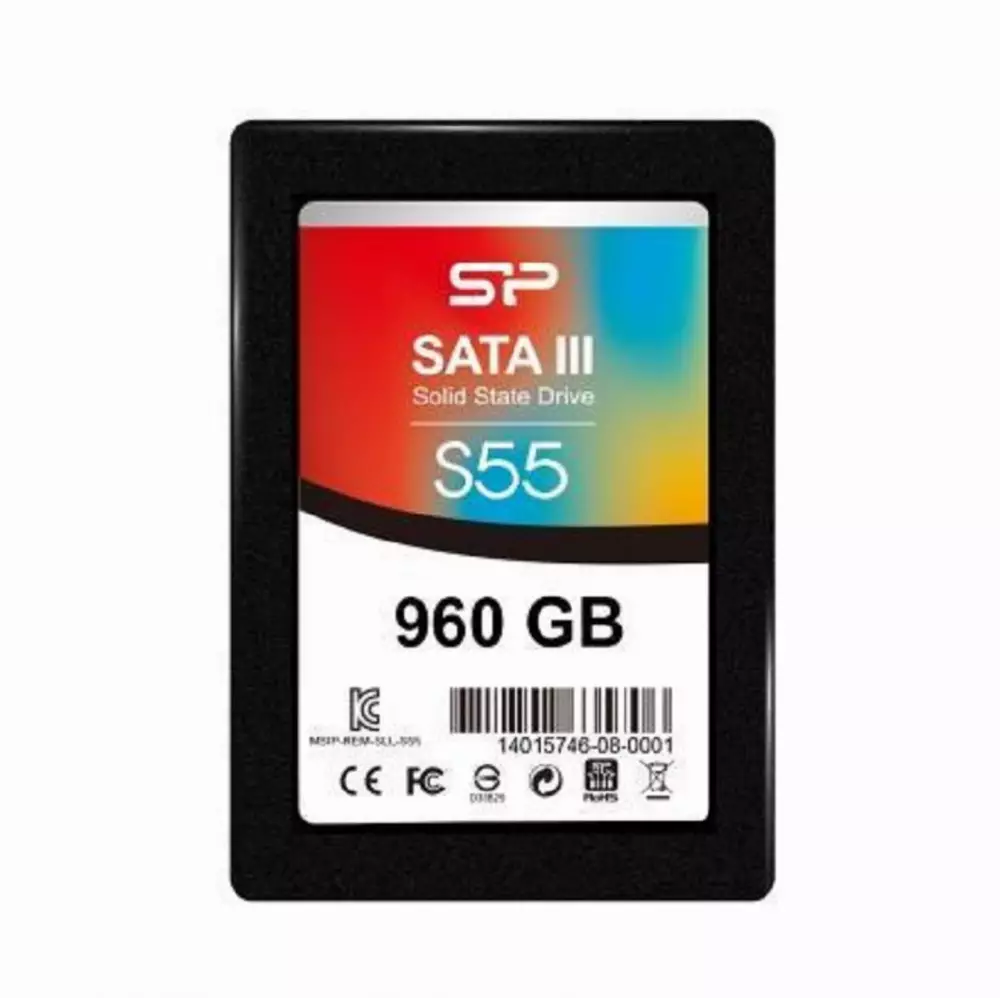 Диск SSD Silicon Power S55 960GB 2.5" SATA3 6Gb/s - SP960GBSS3S55S25