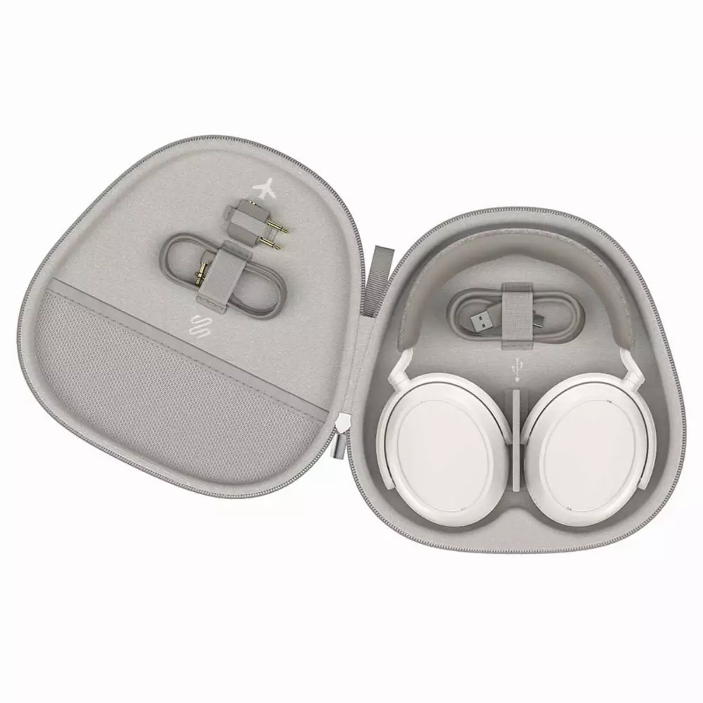 Слушалки Sennheiser MOMENTUM 4 Wireless - бели