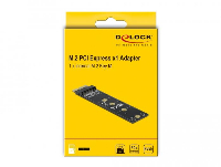 Адаптер Delock 64105, PCI Express x1 към M.2 Key M