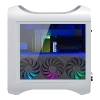 Кутия BitFenix Prodigy M2022 ARGB White Mini Tower