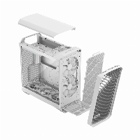 Кутия Fractal Torrent RGB White TG Clear Thint - FD-C-TOR1A-07