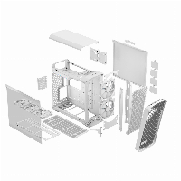 Кутия Fractal Torrent RGB White TG Clear Thint - FD-C-TOR1A-07
