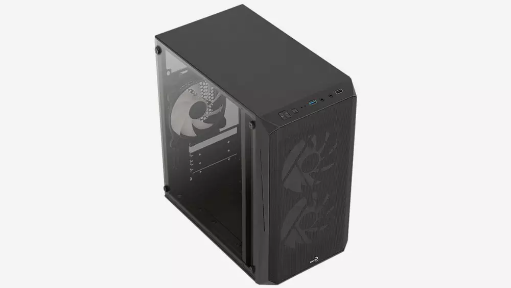 Кутия AeroCool CS-107-A-BK-v2 Case mATX 3 fans included