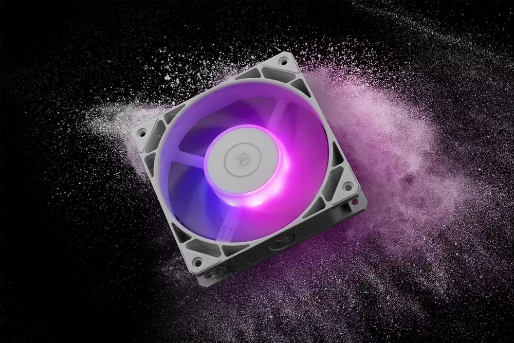 Вентилатор EK-Loop Fan FPT 140 D-RGB - White (600-2200rpm)