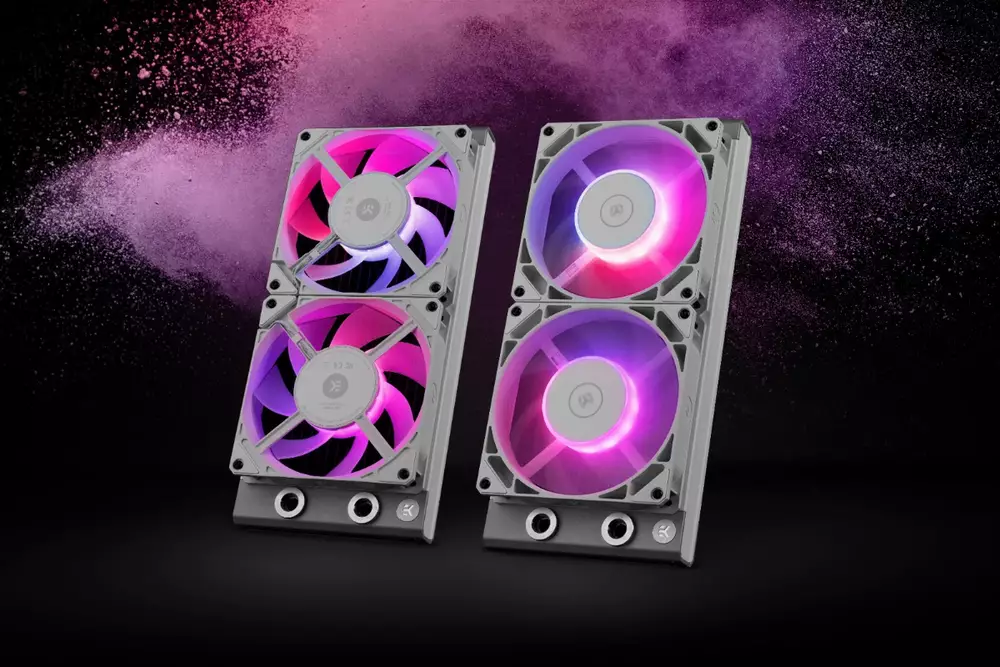 Вентилатор EK-Loop Fan FPT 140 D-RGB - White (600-2200rpm)