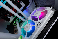 Вентилатор EK-Loop Fan FPT 140 D-RGB - White (600-2200rpm)