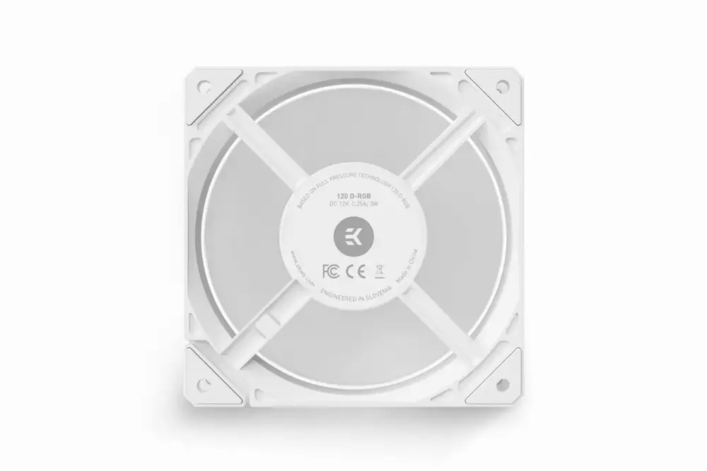 Вентилатор EK-Loop Fan FPT 140 D-RGB - White (600-2200rpm)