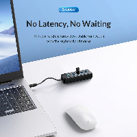 Orico хъб HUB USB3.1 Type-C 4 port - 4 x USB3.0 Black - PW4U-C3-015-BK